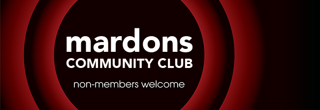 Mardons Social club Header