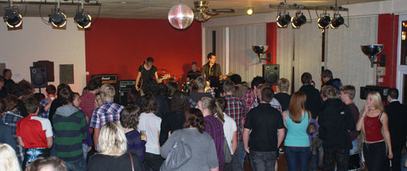 The Operation playing live at Mardons