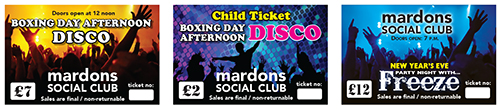 Ticketed Events at Mardos
