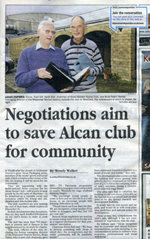 Brian Nairn and Keith Ball  interview about social club