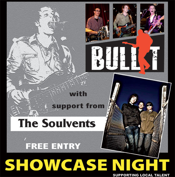 Bullit and The Soulvents to play showcase