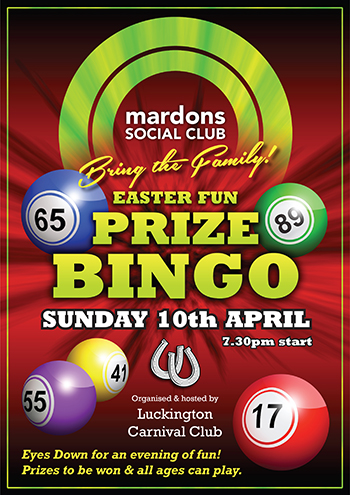 Easter Prize Bingo