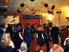 Halloween fancy dress party goers